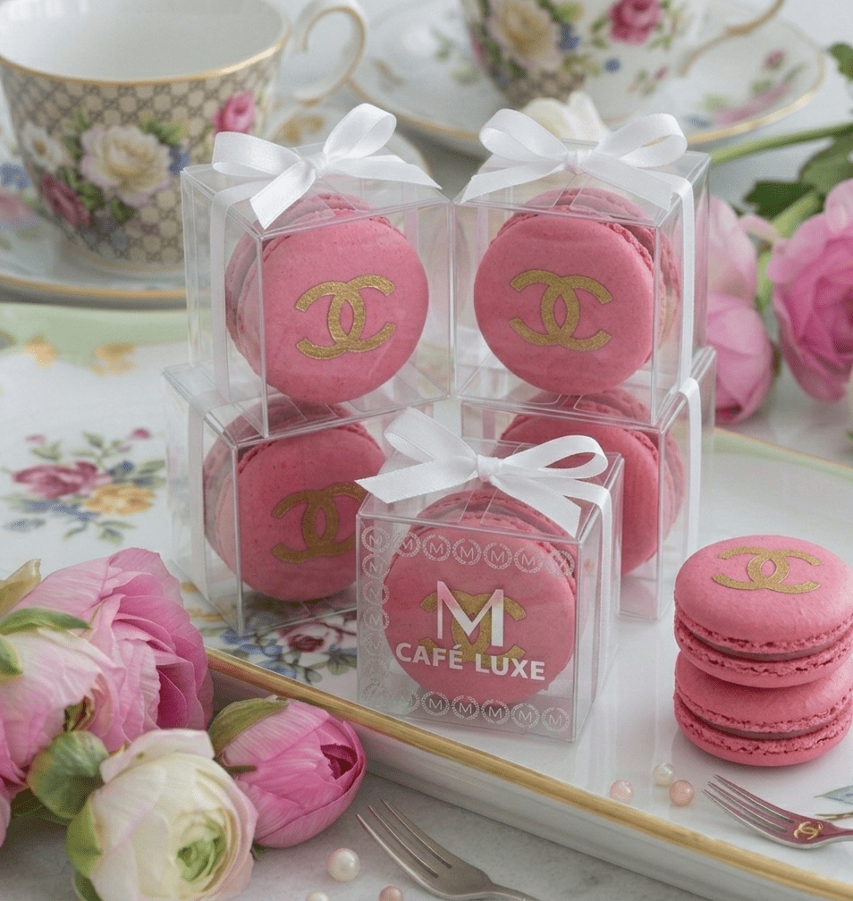 4-Macaron Sets - Chanel (Random Flavor)